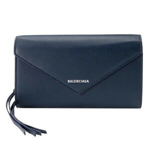 There on the upper back Balenciaga long wallet PAPIER paper